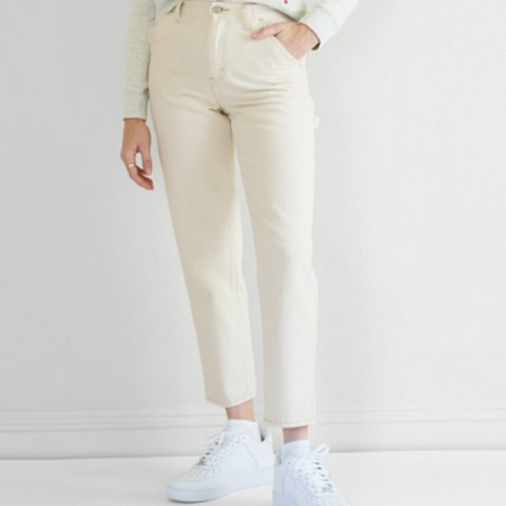 NWT Levi's Boy Painter Jeans in Tofu / Cream